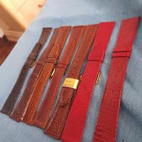 7 cinturini in lucertola