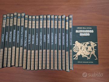 Raccolta 20 volumi "I Grandi della Storia"