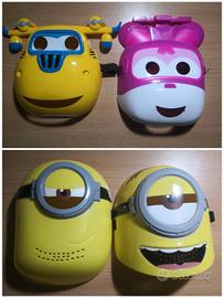 maschere minions e super wings 