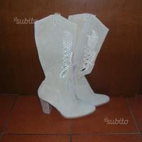 Stivale beige chiaro estivo mis. 35