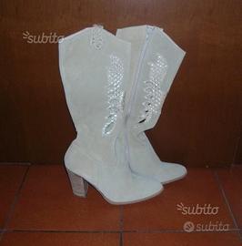 Stivale beige chiaro estivo mis. 35
