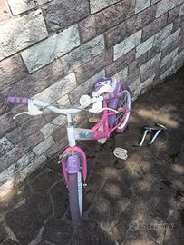 bici Winx bambina con rotelle 