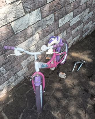 bici Winx bambina con rotelle 