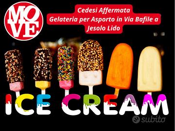 Gelateria Artigianale in Via Bafile a Jesolo Lido