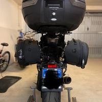 tris piaste + valige per yamaha mt 09