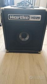 HARTKE HD25 AMPLIFICATORE COMBO PER BASSO 8" 25W