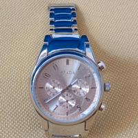 Orologio metallo Spada quadrante color oro.