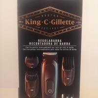 King C. Gillette Kit Regolabarba Uomo rasoio elett