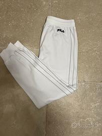 Pantaloni bianchi fila