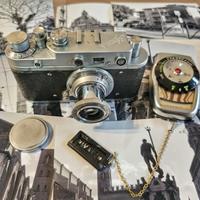 Macchina fotografica Zorki C + esposimetro