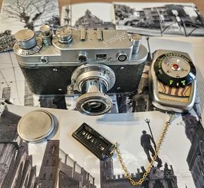 Macchina fotografica Zorki C + esposimetro