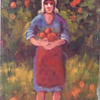 Adolfo Mastrovito (1940 - 2000) Olio su tela