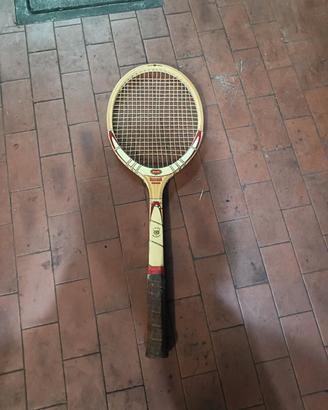 racchetta da tennis in legno maxima torneo 