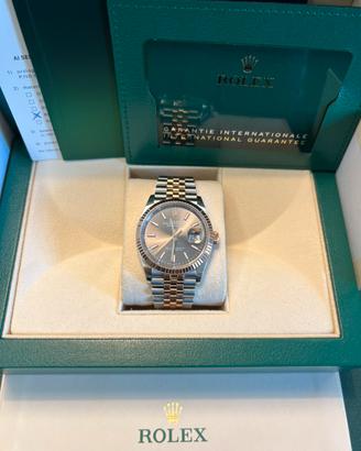 Rolex datejust 36mm 126231 rhodium full 2021