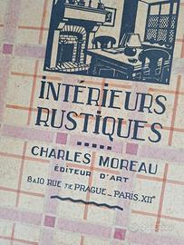 Libro Books antico Interieurs Rustiques