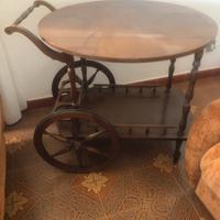 Carrello da portata Art Nouveau