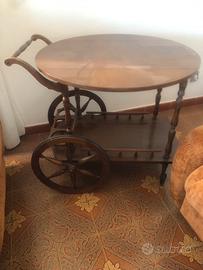 Carrello da portata Art Nouveau
