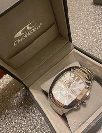 Chronotech 2223J Prisma cronografo acciaio