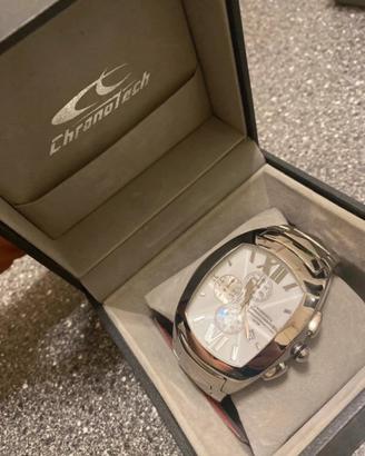 Chronotech 2223J Prisma cronografo acciaio