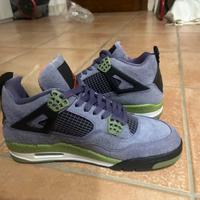 Jordan 4 purple taglia 44 nuove