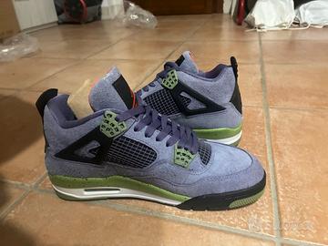 Jordan 4 purple taglia 44 nuove