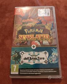 Pokemon scarlatto + il tesoro dell' area zero