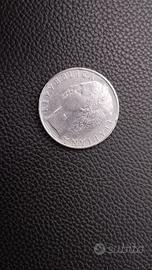 Moneta 100 lira Italiana Dea Minerva 1956 rara