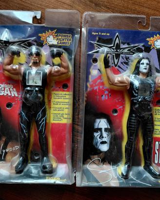 WCW WWF GIG TIGER ELECTRONIC GAME LCD WRESTLING