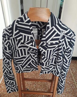 Giacca donna crop, fatto a mano da studentessa.