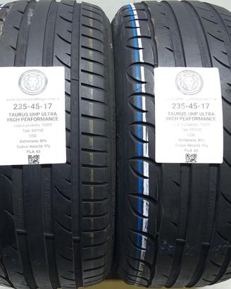 2 GOMME 235 45 17 TAURUS A70855