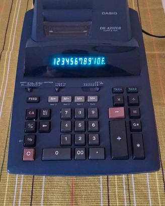 CALCOLATRICE CASIO DR 420TER