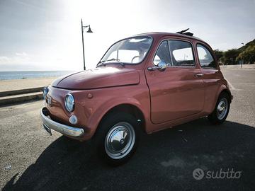 FIAT 500 L - 1970, RESTAURATA - LIBRETTO ORIGINALE