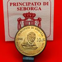 1996 Seborga 10 centesimi Giorgio I
