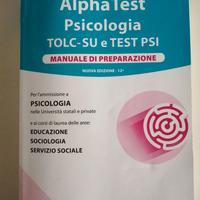 Manuale AlphaTest Psicologia