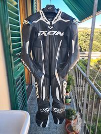 Tuta da moto in pelle Ixon Vortex 2