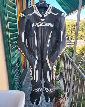 Tuta da moto in pelle Ixon Vortex 2