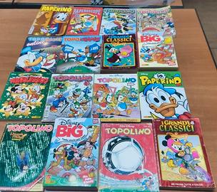 FUMETTO DISNEY LOTTO N. 2 PAPERINO TOPOLINO BIG