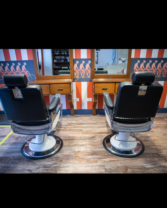 Arredamento completo per barberia