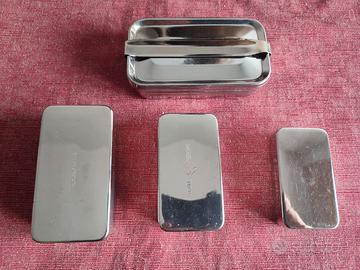 Vintage Bollitori siringhe e strumenti chirurgici