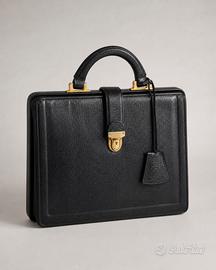 Borsa professionale vintage nera 