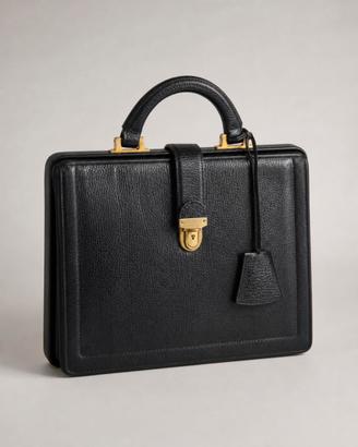 Borsa professionale vintage nera 