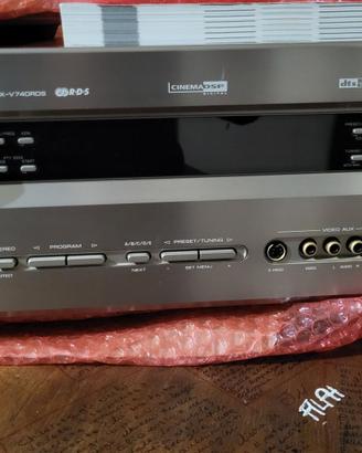 Sintoamplificatore yamaha rx-v740 + giradischi pio