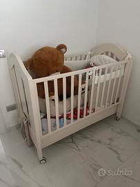 Culla + fasciatoio cassettiera Nanan Come Nuovi