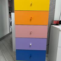 Cassettiera cameretta 6 cassetti