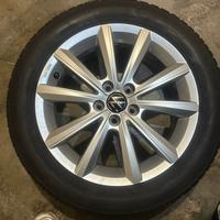 Gomme invernali con cerchi in lega