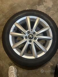 Gomme invernali con cerchi in lega