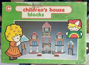 children's house blocks