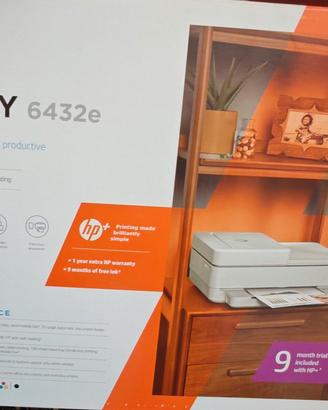 stampante Hp Envy 6432e + cartuccia nuova hp