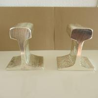 Sezione di rotaia 60 UNI in uso FS, acciaio, 1:1