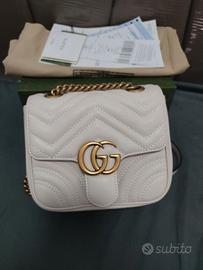 Gucci Mormont GG Borsa bianca